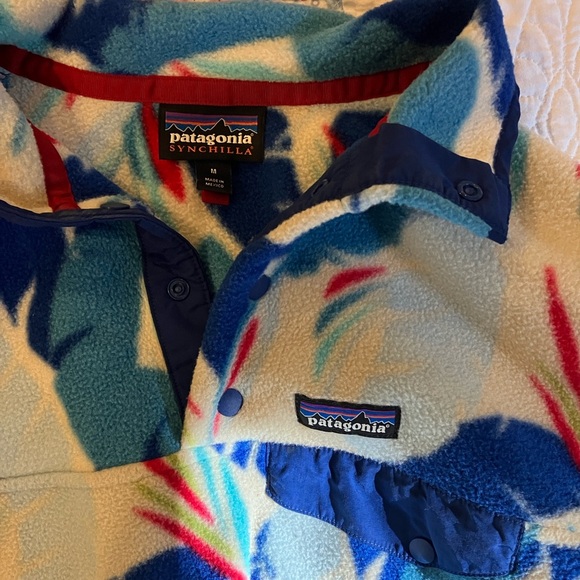 Patagonia Synchilla Feather Dance Snap Pullover - Picture 4 of 4